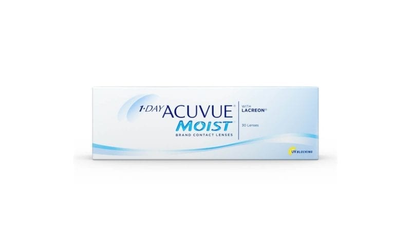 ACUVUE MOIST Daily Contact Lenses with LACREON Technology