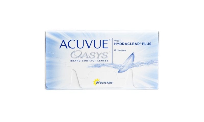 ACUVUE OASYS Fortnightly Contact Lenses with Hydraclear plus