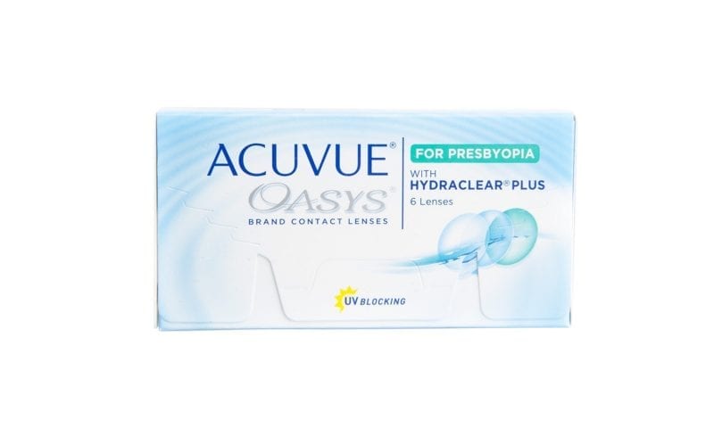 ACUVUE Oasys for Presbyopia (multifocals) fornightly